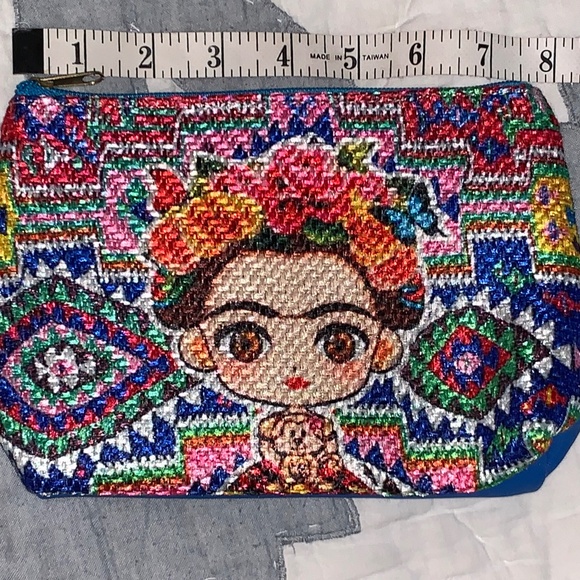 Frida Kahlo Small Blue Purse – New from Calexico! 🌟 - Picture 3 of 9